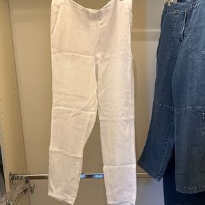 J. Jill White Straight Leg Pants